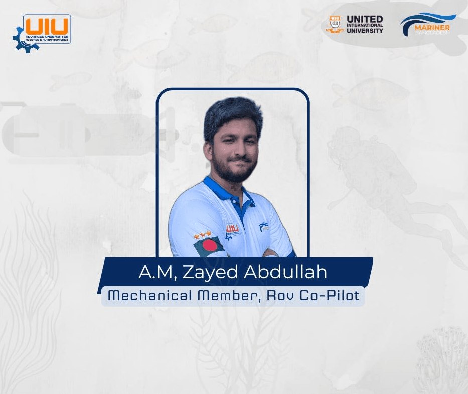 UIU Advanced Underwater Robotics and Automation Crew